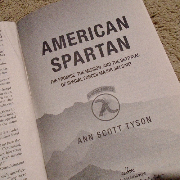 AMERICAN SPARTAN by Ann Scott Tyson - Picture 3 of 6